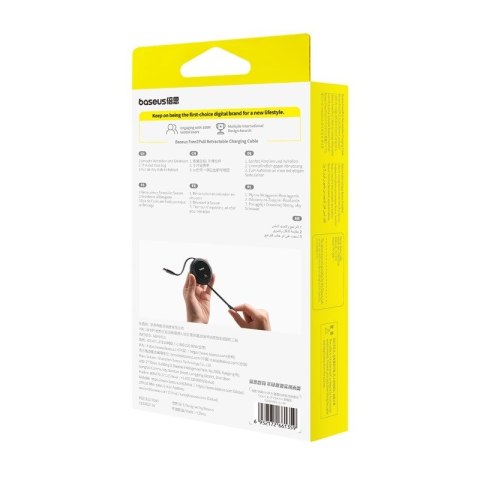 Kabel Baseus Free2Pull 20W 1m (czarny) Kabel Baseus Free2Pull 20W 1m (czarny)