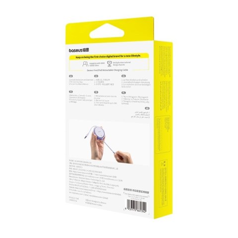 Kabel Baseus Free2Pull 20W 1m (fioletowy) Kabel Baseus Free2Pull 20W 1m (fioletowy)