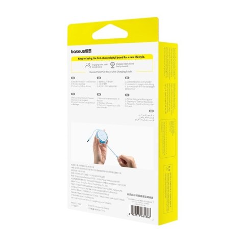 Kabel Baseus Free2Pull 20W 1m (niebieski) Kabel Baseus Free2Pull 20W 1m (niebieski)