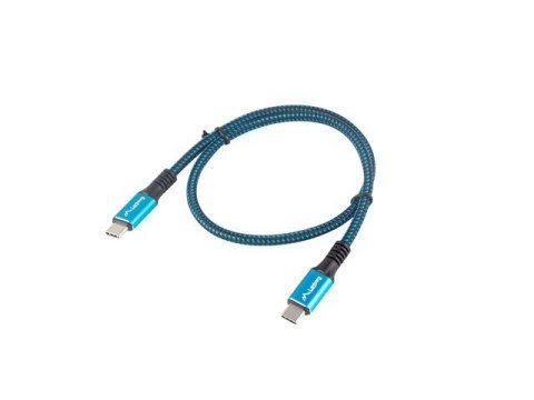 LANBERG KABEL USB-C M/M 4.0 0.5M 100W 8K 30HZ CA-CMCM-45CU-0005-BK LANBERG KABEL USB-C M/M 4.0 0.5M 100W 8K 30HZ CA-CMCM-45CU-0005-BK
