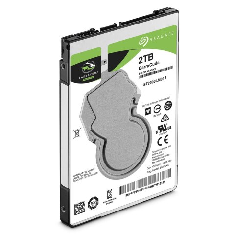 Dysk HDD Seagate Barracuda ST2000LM015 (2 TB ; 2.5"; 128 MB; 5400 obr/min) Dysk HDD Seagate Barracuda ST2000LM015 (2 TB ; 2.5"; 128 MB; 5400 obr/min)