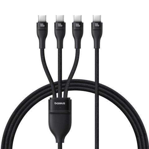 Kabel Baseus Flash Series 3 100W 1,5m (czarny) Kabel Baseus Flash Series 3 100W 1,5m (czarny)