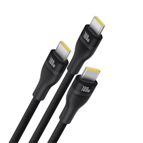 Kabel Baseus Flash Series 3 100W 1,5m (czarny) Kabel Baseus Flash Series 3 100W 1,5m (czarny)