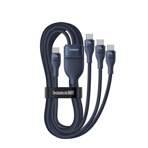 Kabel Baseus Flash Series 3 100W 1,5m (niebieski) Kabel Baseus Flash Series 3 100W 1,5m (niebieski)