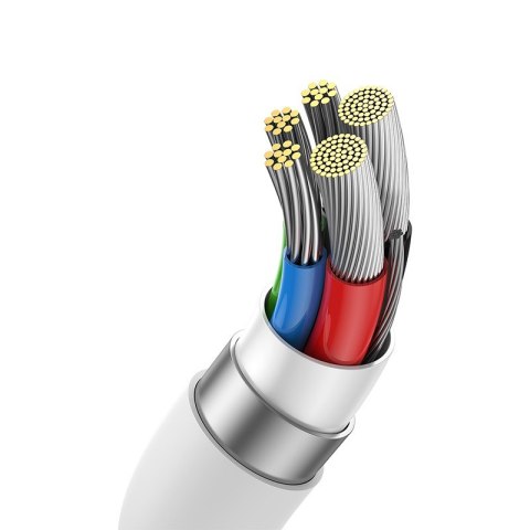 Kabel Baseus Superior Typ C-Typ C 240W 1m (biały) Kabel Baseus Superior Typ C-Typ C 240W 1m (biały)