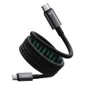 Kabel Baseus Tungsten magnetyczny USB C-USB C 100W 1m (czarny)