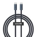 Kabel Baseus Typ C-Typ C 240W 1m (czarny)