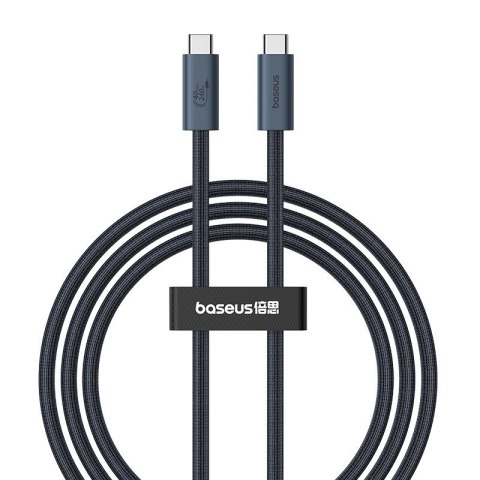 Kabel Baseus Typ C-Typ C 240W 1m (czarny) Kabel Baseus Typ C-Typ C 240W 1m (czarny)