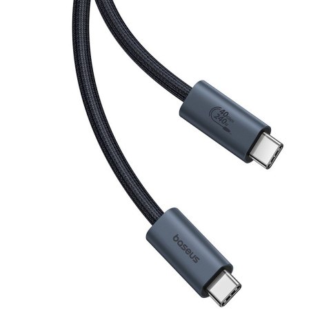 Kabel Baseus Typ C-Typ C 240W 1m (czarny) Kabel Baseus Typ C-Typ C 240W 1m (czarny)