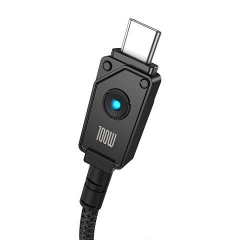 Kabel Baseus Unbreakable Typ C-Typ C 100W 2m (czarny) Kabel Baseus Unbreakable Typ C-Typ C 100W 2m (czarny)