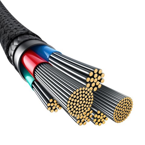 Kabel Baseus Unbreakable Typ C-Typ C 100W 2m (czarny) Kabel Baseus Unbreakable Typ C-Typ C 100W 2m (czarny)