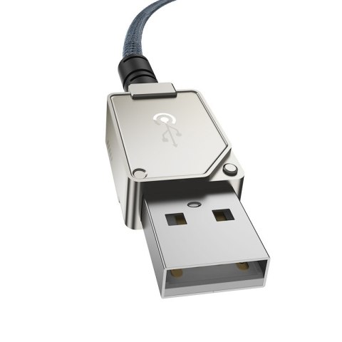Kabel Baseus Unbreakable USB-IP 2.4A 2m (biały) Kabel Baseus Unbreakable USB-IP 2.4A 2m (biały)