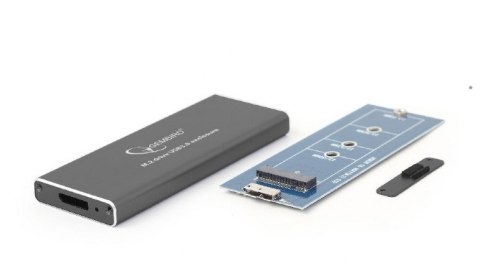 Kieszeń GEMBIRD EE2280-U3C-01 (M.2; Micro USB 3.0 B; Aluminium; kolor czarny) Kieszeń GEMBIRD EE2280-U3C-01 (M.2; Micro USB 3.0 B; Aluminium; kolor czarny)