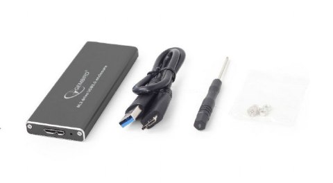 Kieszeń GEMBIRD EE2280-U3C-01 (M.2; Micro USB 3.0 B; Aluminium; kolor czarny) Kieszeń GEMBIRD EE2280-U3C-01 (M.2; Micro USB 3.0 B; Aluminium; kolor czarny)