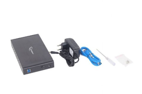 Kieszeń GEMBIRD EE3-U3S-3 (3.5"; USB 3.0; Aluminium; kolor czarny) Kieszeń GEMBIRD EE3-U3S-3 (3.5"; USB 3.0; Aluminium; kolor czarny)