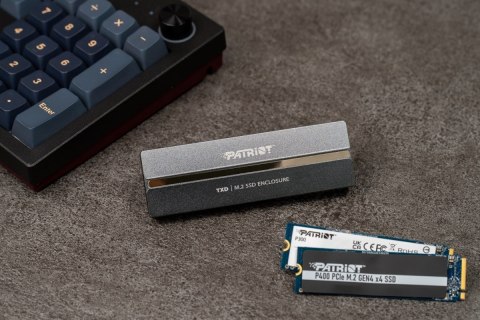 Patriot TXD obudowa USB3.2 do SSD M.2 NVMe 1.3, do 8TB - Aluminium Patriot TXD obudowa USB3.2 do SSD M.2 NVMe 1.3, do 8TB - Aluminium