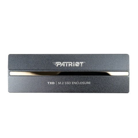 Patriot TXD obudowa USB3.2 do SSD M.2 NVMe 1.3, do 8TB - Aluminium Patriot TXD obudowa USB3.2 do SSD M.2 NVMe 1.3, do 8TB - Aluminium