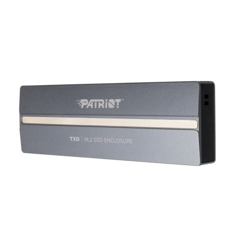 Patriot TXD obudowa USB3.2 do SSD M.2 NVMe 1.3, do 8TB - Aluminium Patriot TXD obudowa USB3.2 do SSD M.2 NVMe 1.3, do 8TB - Aluminium