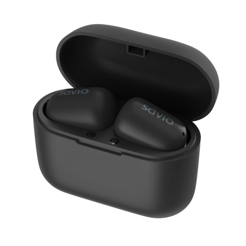 SAVIO BEZPRZEWODOWE SŁUCHAWKI BLUETOOTH 5.1 IPX5 TWS-09 SAVIO BEZPRZEWODOWE SŁUCHAWKI BLUETOOTH 5.1 IPX5 TWS-09