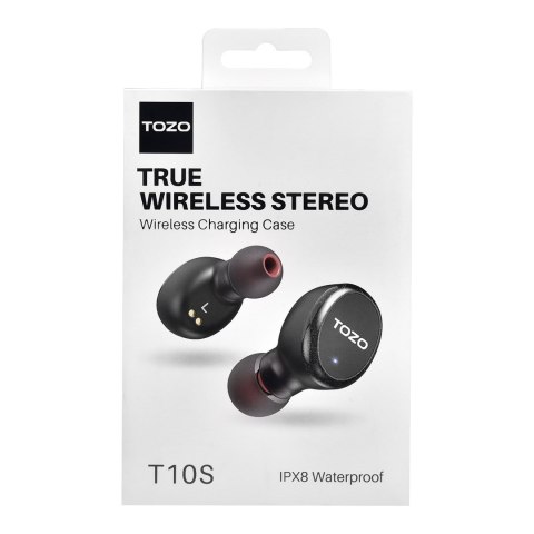 Słuchawki TWS TOZO T10S Black Słuchawki TWS TOZO T10S Black