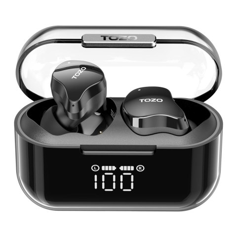 Słuchawki TWS TOZO T18 Crystal Buds Black Słuchawki TWS TOZO T18 Crystal Buds Black