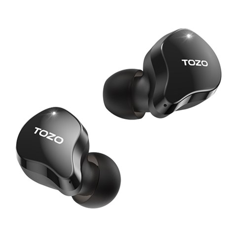 Słuchawki TWS TOZO T18 Crystal Buds Black Słuchawki TWS TOZO T18 Crystal Buds Black