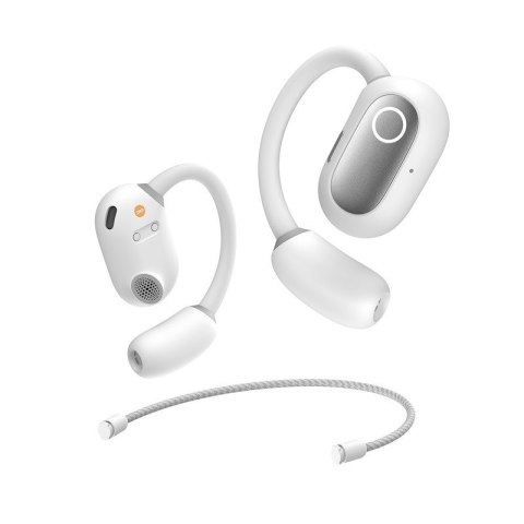 Słuchawki bezprzewodowe Baseus Eli Fit Open-Ear (biały) Słuchawki bezprzewodowe Baseus Eli Fit Open-Ear (biały)