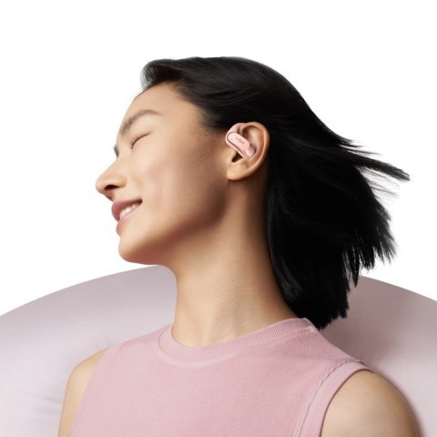 Słuchawki bezprzewodowe douszne Shokz OpenFit Air różowe Słuchawki bezprzewodowe douszne Shokz OpenFit Air różowe