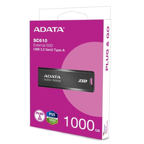 ADATA DYSK SSD SC610 1TB BLACK ADATA DYSK SSD SC610 1TB BLACK