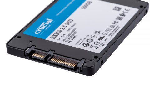 Dysk SSD Crucial BX500 500GB 3D NAND SATA 2.5 Dysk SSD Crucial BX500 500GB 3D NAND SATA 2.5