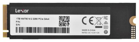 Dysk SSD Lexar NM790 1TB M.2 PCIe NVMe Dysk SSD Lexar NM790 1TB M.2 PCIe NVMe