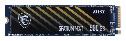 Dysk SSD MSI SPATIUM M371 NVMe M.2 500GB Dysk SSD MSI SPATIUM M371 NVMe M.2 500GB
