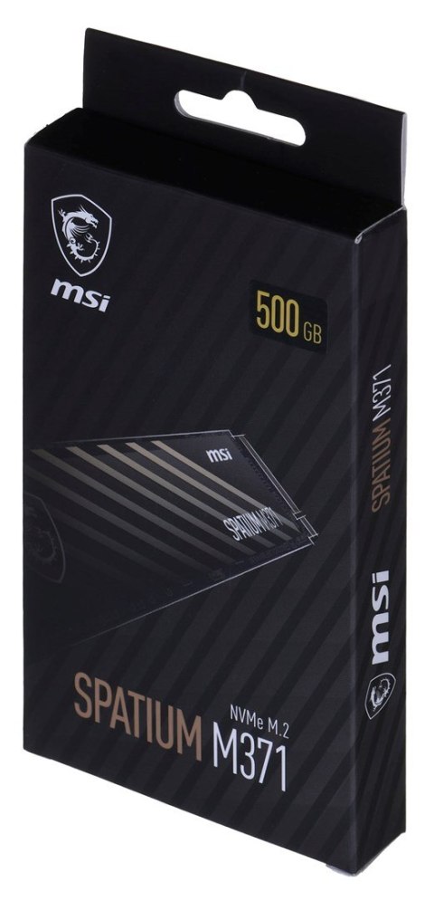Dysk SSD MSI SPATIUM M371 NVMe M.2 500GB Dysk SSD MSI SPATIUM M371 NVMe M.2 500GB