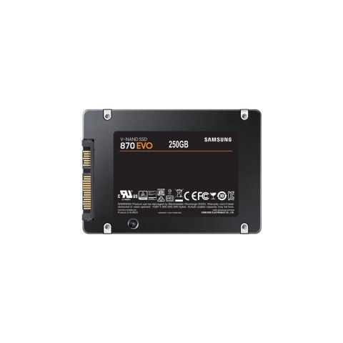 Dysk SSD Samsung 870 EVO MZ-77E250B 250GB SATA Dysk SSD Samsung 870 EVO MZ-77E250B 250GB SATA
