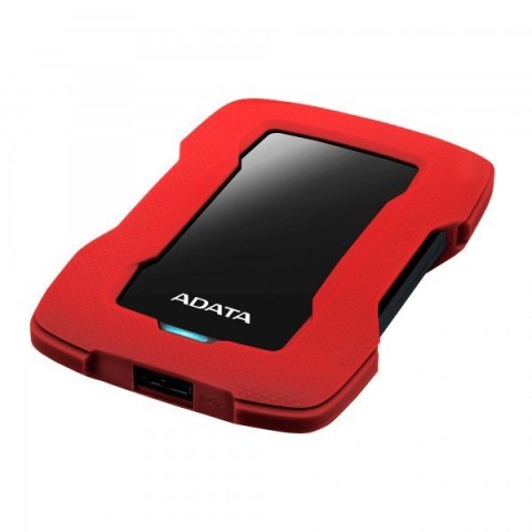 Dysk zewnętrzny HDD ADATA HD330 (2TB; 2.5"; USB 3.2; czerwony) Dysk zewnętrzny HDD ADATA HD330 (2TB; 2.5"; USB 3.2; czerwony)