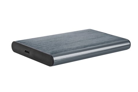 GEMBIRD OBUDOWA USB 3.1 NA DYSK HDD/SSD 2.5'' SATA SZCZOTKOWANE ALUMINIUM, SZARA GEMBIRD OBUDOWA USB 3.1 NA DYSK HDD/SSD 2.5'' SATA SZCZOTKOWANE ALUMINIUM, SZARA