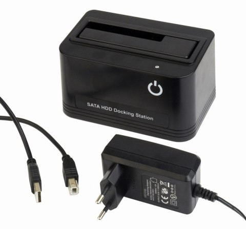 GEMBIRD STACJA DOKUJĄCA HDD SATA 2.5/3.5 USB 2.0 + ZASILACZ HD32-U2S-5 GEMBIRD STACJA DOKUJĄCA HDD SATA 2.5/3.5 USB 2.0 + ZASILACZ HD32-U2S-5