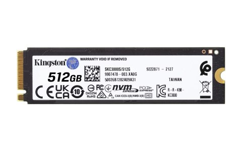KINGSTON DYSK SSD SKC3000D/512G KC3000 NVMe M.2 KINGSTON DYSK SSD SKC3000D/512G KC3000 NVMe M.2
