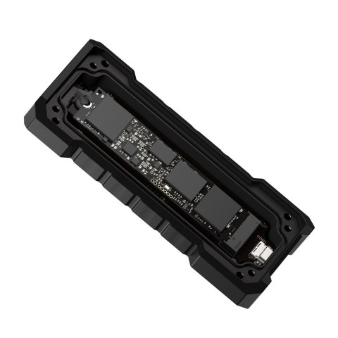 Obudowa na dysk zewnętrzny SSD Asus TUF Gaming A2 Czarny Obudowa na dysk zewnętrzny SSD Asus TUF Gaming A2 Czarny