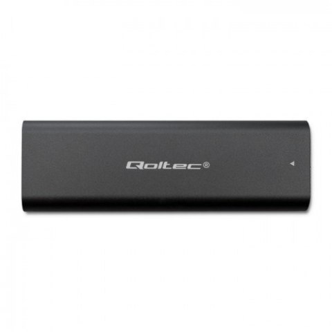 QOLTEC OBUDOWA DO DYSKÓW KIESZEŃ M.2 SATA SSD | NGFF | USB TYP C QOLTEC OBUDOWA DO DYSKÓW KIESZEŃ M.2 SATA SSD | NGFF | USB TYP C
