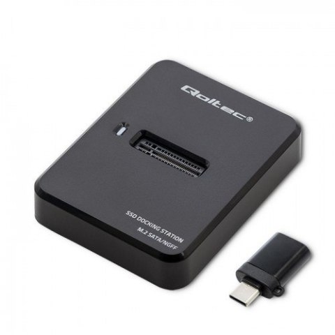 QOLTEC STACJA DOKUJĄCA DYSKÓW SSD M.2 SATA | NGFF | USB 3.1 QOLTEC STACJA DOKUJĄCA DYSKÓW SSD M.2 SATA | NGFF | USB 3.1