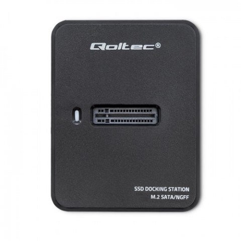 QOLTEC STACJA DOKUJĄCA DYSKÓW SSD M.2 SATA | NGFF | USB 3.1 QOLTEC STACJA DOKUJĄCA DYSKÓW SSD M.2 SATA | NGFF | USB 3.1