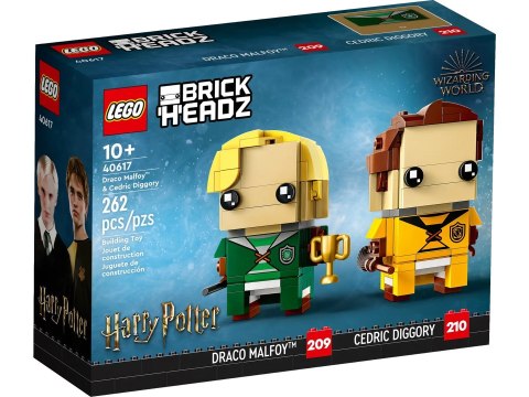 LEGO BrickHeadz 40617 Draco Malfoy i Cedric Diggory LEGO BrickHeadz 40617 Draco Malfoy i Cedric Diggory