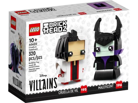 LEGO BrickHeadz 40620 Cruella i Diabolina LEGO BrickHeadz 40620 Cruella i Diabolina