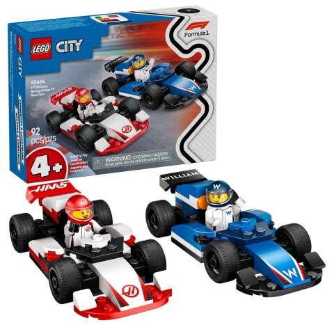 LEGO CITY 60464 F1 Bolidy Williams Racing i Haas F1 LEGO CITY 60464 F1 Bolidy Williams Racing i Haas F1