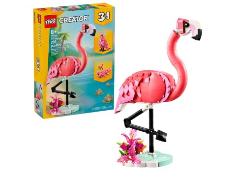 LEGO CREATOR 31170 Dzikie zwierzęta: różowy flaming LEGO CREATOR 31170 Dzikie zwierzęta: różowy flaming