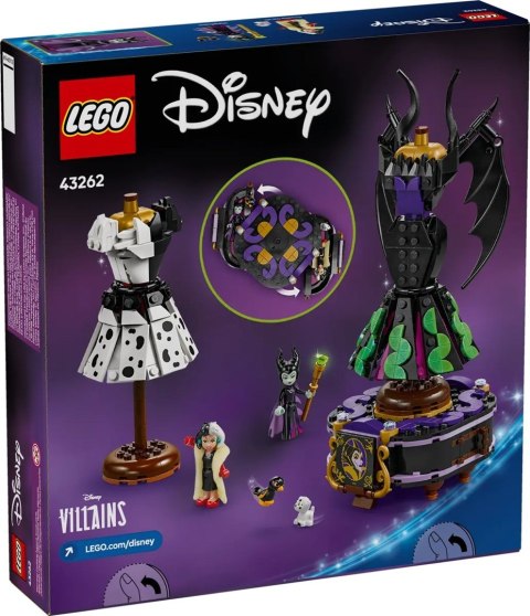 LEGO DISNEY CLASSIC 43262 Suknie Diaboliny i Cruelli de Mon LEGO DISNEY CLASSIC 43262 Suknie Diaboliny i Cruelli de Mon
