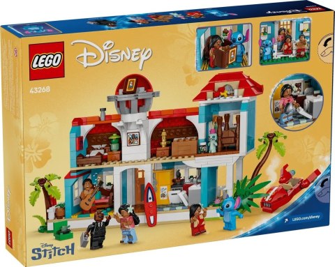 LEGO DISNEY CLASSIC 43268 Domek na plaży Lilo i Stitcha LEGO DISNEY CLASSIC 43268 Domek na plaży Lilo i Stitcha