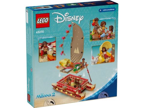 LEGO DISNEY PRINCESS 43270 Kajakowa przygoda Vaiany LEGO DISNEY PRINCESS 43270 Kajakowa przygoda Vaiany
