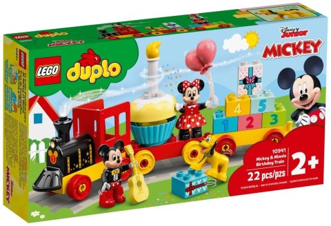 LEGO DUPLO 10941 Urodzinowy pociąg myszek Miki i Minnie LEGO DUPLO 10941 Urodzinowy pociąg myszek Miki i Minnie